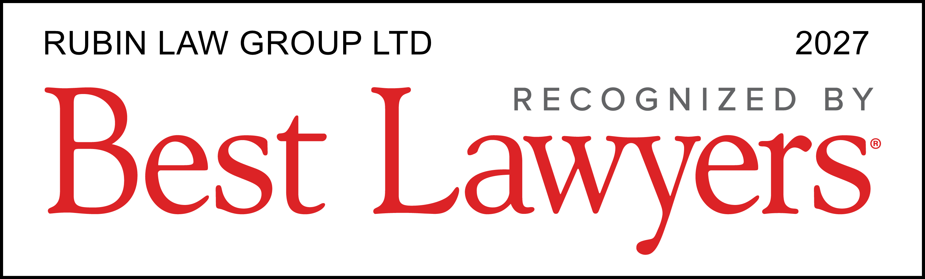 2027 Best Lawyers Firm badge 2027 Best Lawyers firms badge